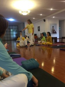 Yoga for chronic pain - SYHET Course Vietnam 2018
